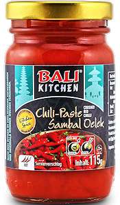 Bali Kitchen Chili Paste Sambal Oelek 115 g